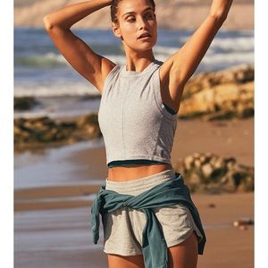 Free People Movement Play by Play Popsicle Pink tank top